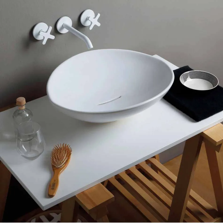 Lavabo da appoggio design di tendenza in ceramica made Italy Animals  Viadurini