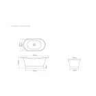 Lavabo da appoggio di design interamente in ottone Calla Viadurini