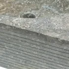 Lavabo da appoggio grigio in pietra naturale, pezzo unico Zor Viadurini
