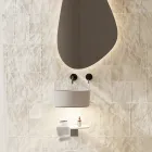 Lavabo da Appoggio in Ceramica di Diverse Finiture Made in Italy - Palline Viadurini