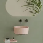 Lavabo da Appoggio in Ceramica di Diverse Finiture Made in Italy - Palline Viadurini