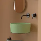Lavabo da Appoggio in Ceramica di Diverse Finiture Made in Italy - Palline Viadurini