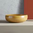 Lavabo da Appoggio per il Bagno Realizzato in Fire Clay Made in italy - Tallone Viadurini