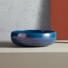 Lavabo da Appoggio per il Bagno Realizzato in Fire Clay Made in italy - Tallone Viadurini
