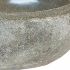 Lavabo da appogio in pietra naturale Kai Small, pezzo unico Viadurini