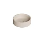 Lavabo Diametro 42 cm da Appoggio in Ceramica Made in Italy - Ragazza Viadurini