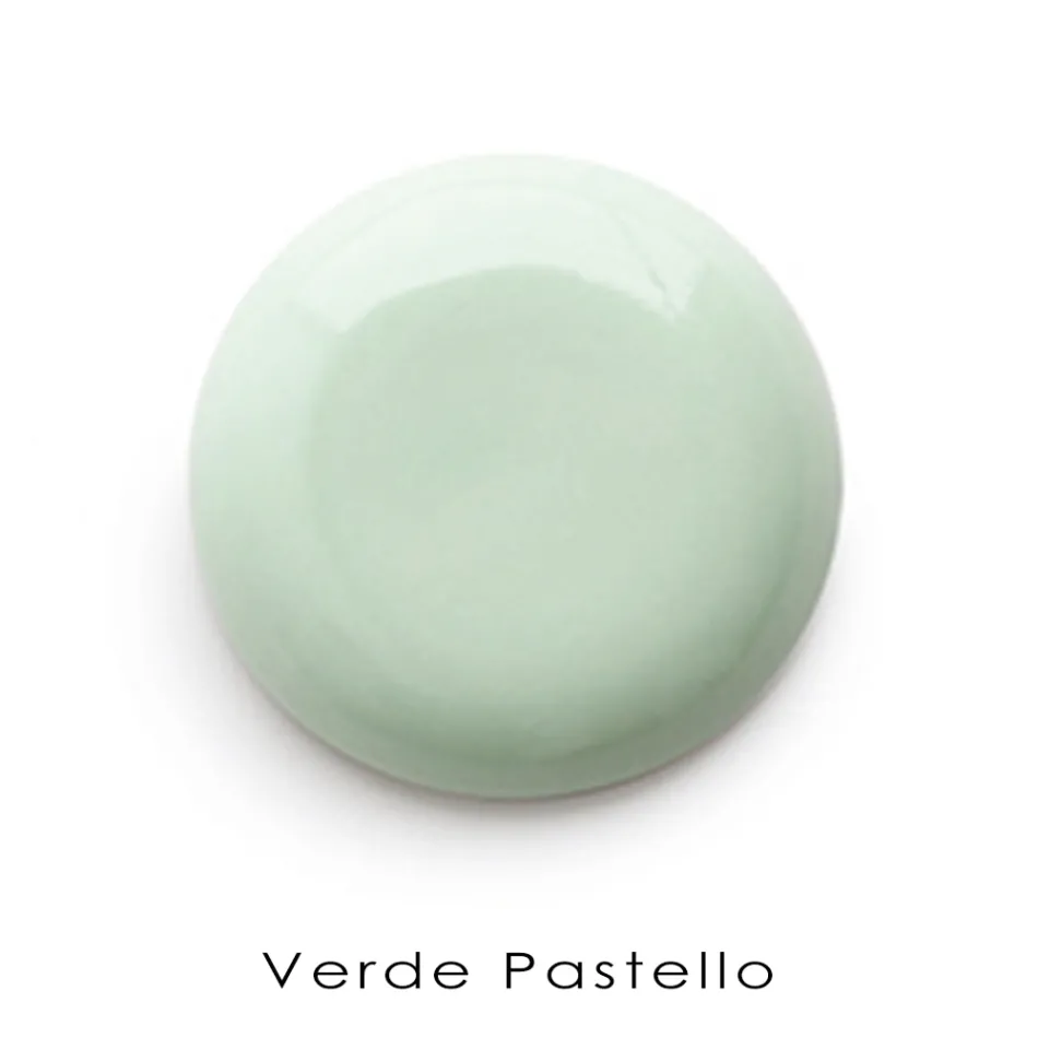 Lavabo Freestanding Angolare in Ceramica Colorata Moderno 42 cm - Angelino Viadurini
