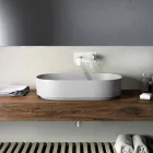 Lavabo freestanding da appoggio di design made in Italy, Formicola Viadurini