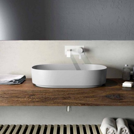 Lavabo freestanding da appoggio di design made in Italy, Formicola Viadurini