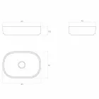 Lavabo freestanding da appoggio di design made in Italy, Formicola Viadurini