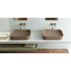Lavabo freestanding da appoggio moderno colorato made Italy, Formicola Viadurini