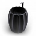 Lavabo freestanding design moderno Cactus, made in Italy