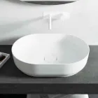 Lavabo freestanding di design da bagno fatto in Italia Dalmine Medium Viadurini