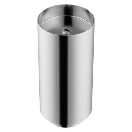 Lavabo Freestanding di Design in Acciaio Inox in Diverse Finiture - Gelsomino  Viadurini