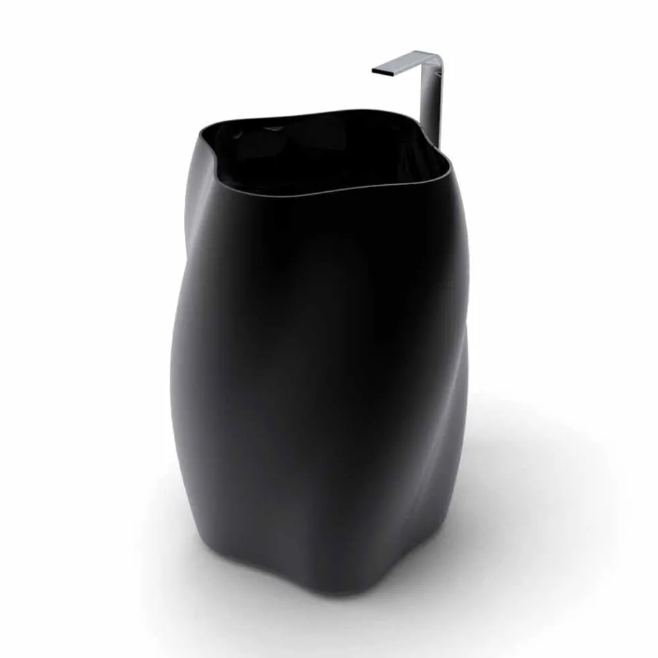 Lavabo freestanding di design moderno Flower fatto in Italia  Viadurini