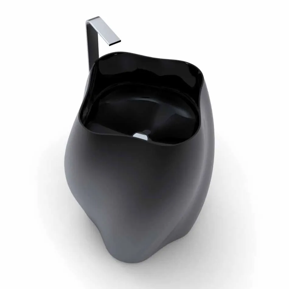 Lavabo freestanding di design moderno Flower fatto in Italia  Viadurini