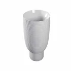 Lavabo Freestanding in Ceramica Bianca o Colorata Trabia Viadurini
