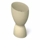 Lavabo freestanding moderno in ceramica prodotto in Italia, Basile Viadurini