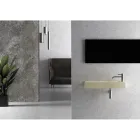 Lavabo in Ceramica Bianca o Colorata Made in Italy dal Design Moderno - Act Viadurini