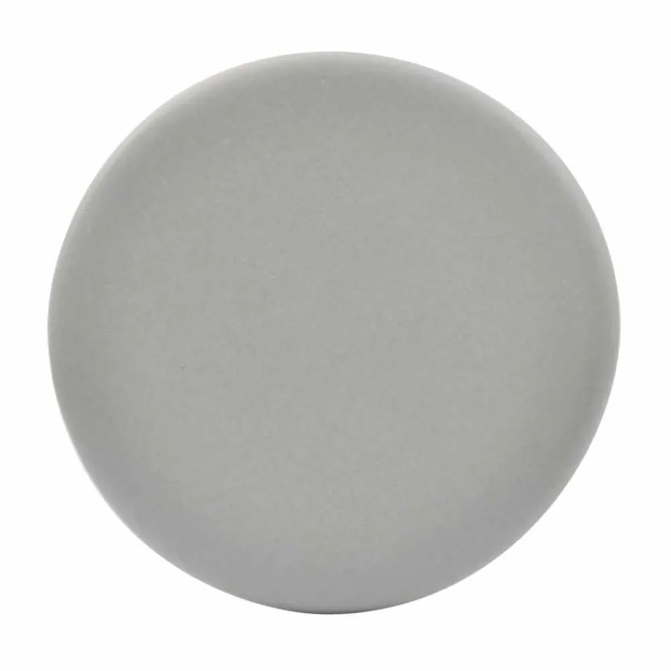 Lavabo in ceramica da appoggio design moderno Sun 60x37, made in Italy Viadurini