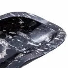 Lavabo in Marmo con Fossili da Appoggio Moderno – Burgeo Viadurini