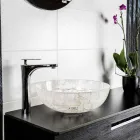Lavabo in Pietra per Bagno da Appoggio di Design – Baceno Viadurini