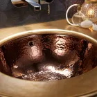 Lavabo Incassato in Fire Clay di 3 Finiture Made in italy - Erioli Viadurini