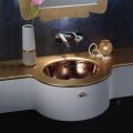 Lavabo Incassato in Fire Clay di 3 Finiture Made in Italy - Erioli
