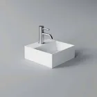 Lavabo Quadrato o Rettangolare di Design Moderno in Ceramica Made in Italy - Act Viadurini