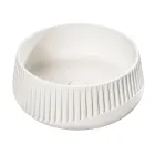 Lavabo Rotondo da Appoggio Realizzato in Cemento e Resina - Ibisco  Viadurini