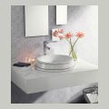 Lavabo Semincasso da Bagno Realizzato in Fire Clay Made in Italy - Erasmo