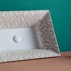 Lavabo Semincasso in Fire Clay di Diverse Finiture Made in italy - Ultima Viadurini