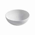 Lavabo Sferico da Appoggio in Ceramica Ø40cm Made in Italy Leivi