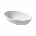 Lavabo Sferico da Appoggio in Ceramica Ø60cm Made in Italy Leivi Viadurini
