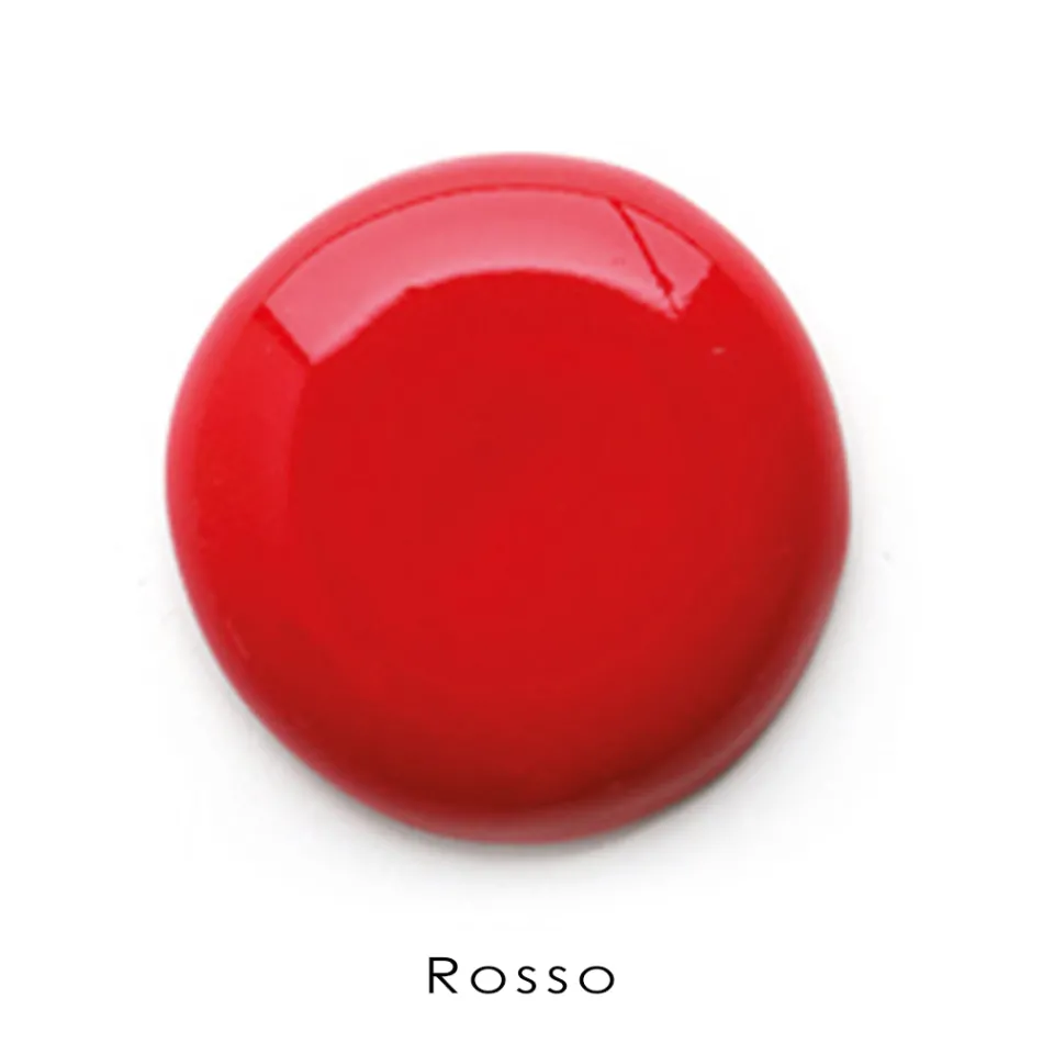 Lavabo Sospeso Angolare in Ceramica Bianca e Colorata 42 cm - Angelino Viadurini