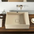 Lavandino da appoggio di design prodotto in Italia, Lavis