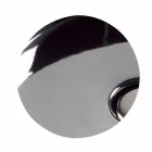 Lavandino da appoggio o sospeso in ceramica L 55cm made in Italy, Gais Viadurini