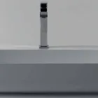 Lavandino da appoggio o sospeso in ceramica L 90cm made in Italy, Gais Viadurini