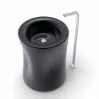 Lavandino freestanding a colonna moderno prodotto in Italia, Siracusa Viadurini