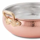 Legumiera in Rame Stagnato a Mano con 2 Manici Made in Italy 16 cm - Gianmaria Viadurini