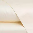 Lenzuola in Raso di Cotone Completo da Letto Matrimoniale Tinta Unita - Fresia Viadurini