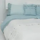 Lenzuolo di Lino Bianco con Pizzo per Letto Matrimoniale Alta Qualità - Fiumana Viadurini