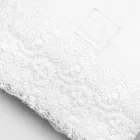 Lenzuolo di Lino Bianco con Pizzo per Letto Matrimoniale Alta Qualità - Fiumana Viadurini
