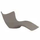 Lettino da giardino Surf by Vondom, design moderno in polietilene Viadurini