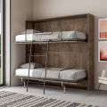 Letto a Castello a Scomparsa Orizzontale Made in Italy - Collaborativo