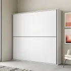 Letto a Castello a Scomparsa Orizzontale Made in Italy - Collaborativo Viadurini