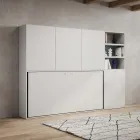 Letto a Scomparsa Singolo in Diverse Composizioni - Collaborativo Viadurini