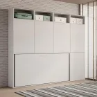Letto a Scomparsa Singolo in Diverse Composizioni - Collaborativo Viadurini