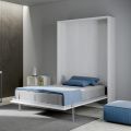 Letto a Una Piazza e Mezza a Scomparsa Verticale in Diverse Finiture - Magicompare