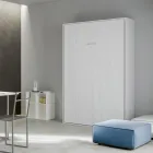 Letto Alla Francese a Scomparsa Verticale in Diverse Finiture - Magicompare Viadurini